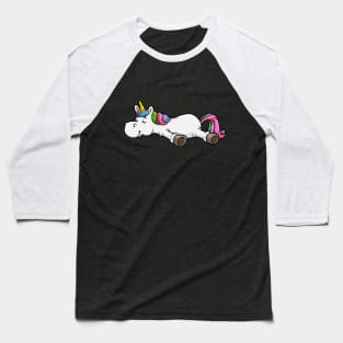 Unicorn at Sleeping Baseball T-Shirt